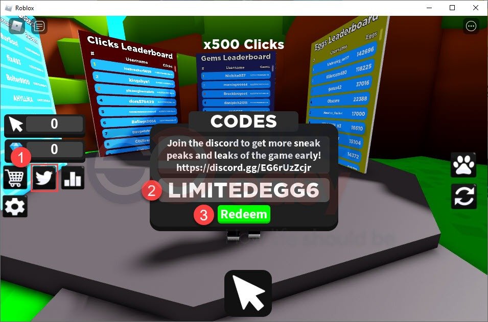 How to redeem Pet Clicks Simulator codes