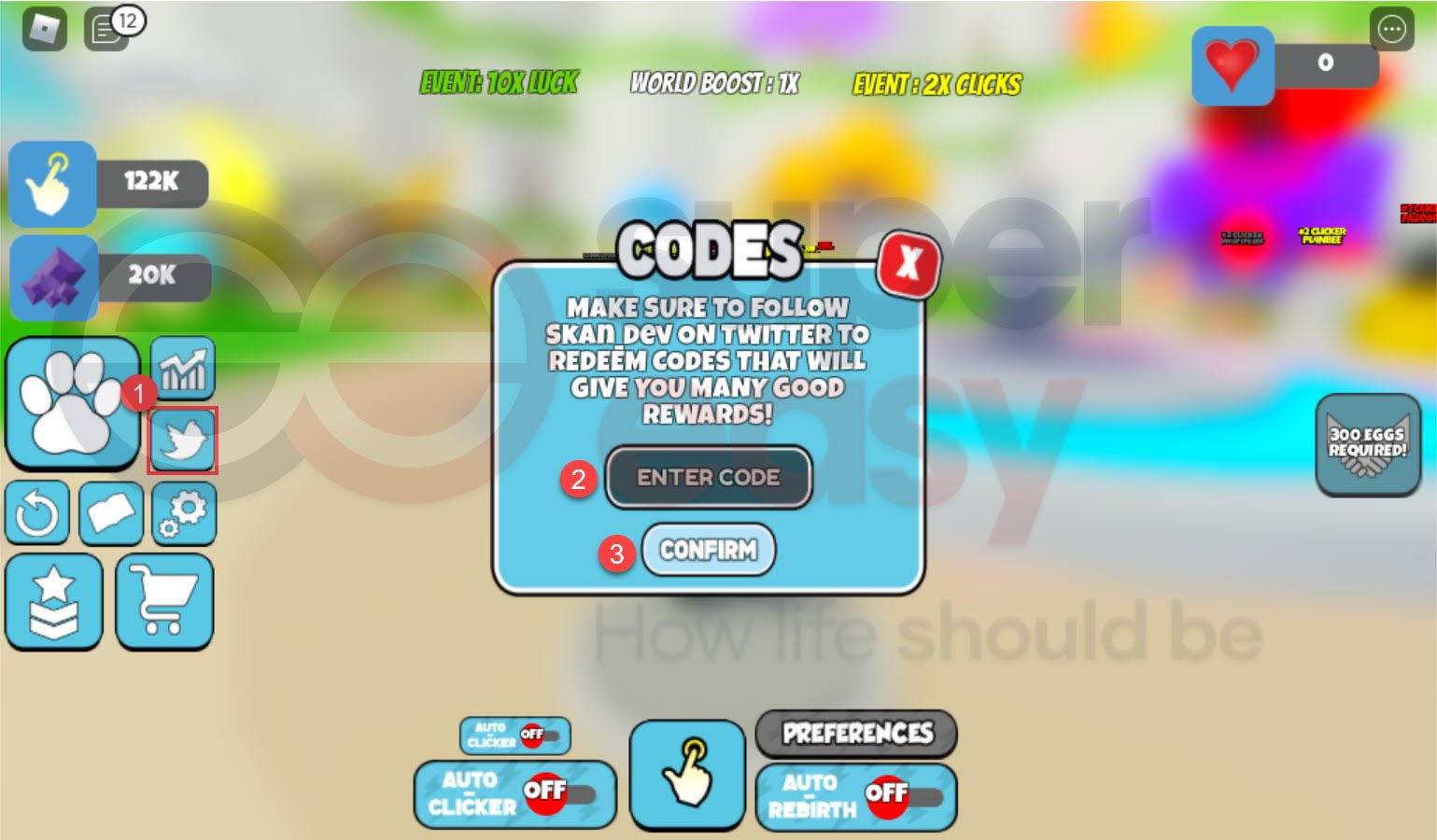 How to redeem Thunder Clickers codes