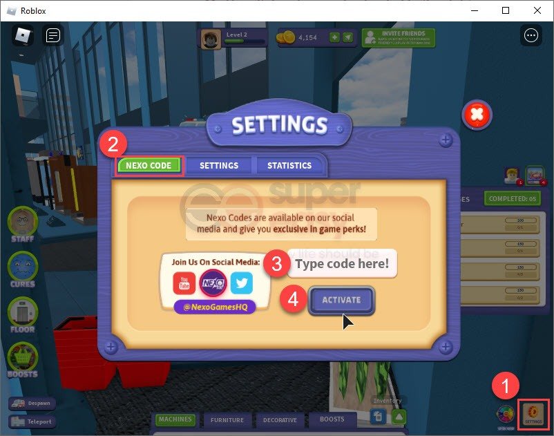 How to redeem latest My Hospital codes